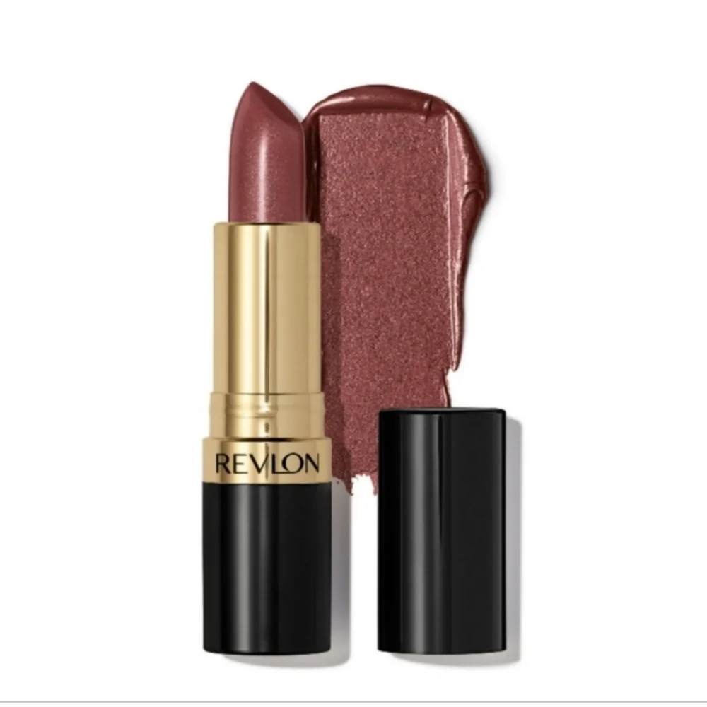 6 x Revlon Super Lustrous Pearl Lipstick, Creamy Formula, 245 Smoky Rose